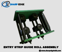 Entry Strip Guide Roll Assembly