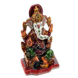 Decorative Wooden Ganesh Statue