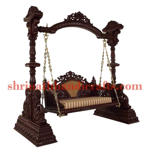 Teak Swing 049 - Solid Wood Construction | Durable, Elegant Design for Outdoor Relaxation