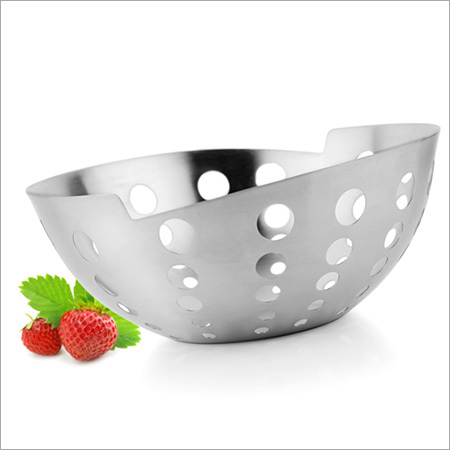 Steel Fruit Bowls By PRESHAA EXPORTS