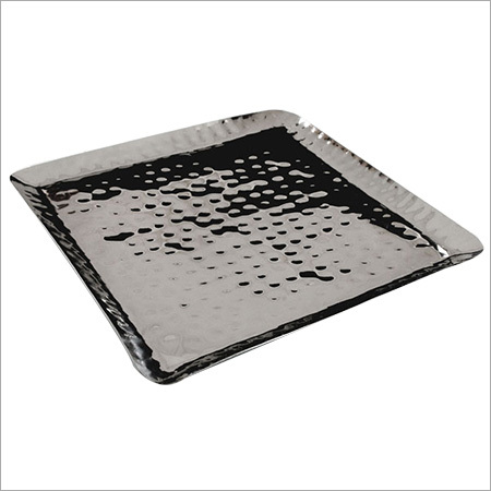 Stainless Steel Designed Square Tray