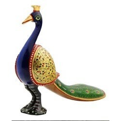 Peacock Wooden Statue