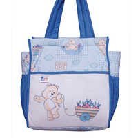 MOTHER BAG COTTON 4 BLUE