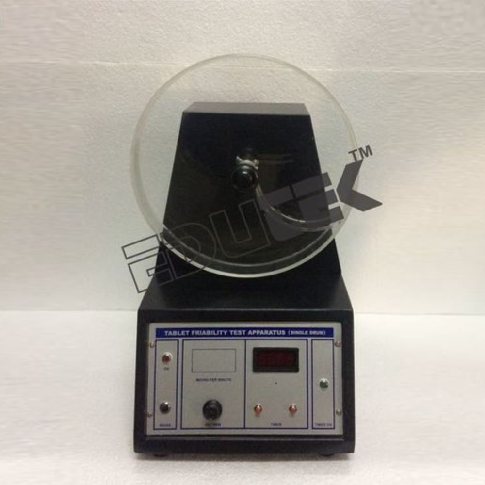 Friability Rate Test Apparatus - Accuracy: A 0.1 Rpm