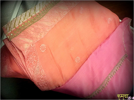 Ladies Hand Embroidery Saree