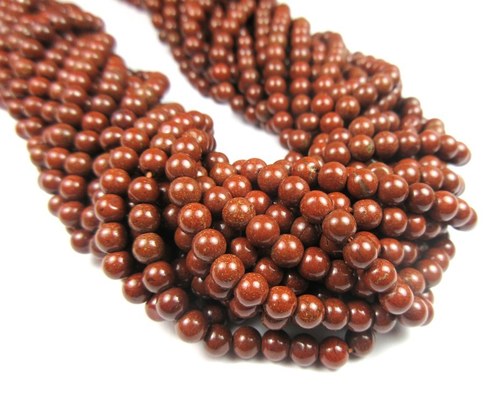 13 Inch Strand Red Jasper 3-4mm Beads