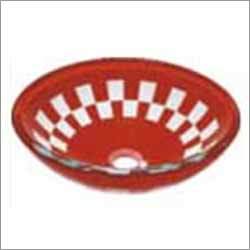 Red Glass Bowls