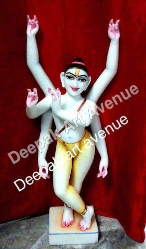 Marble Chetanya Mahaprabhu Statue