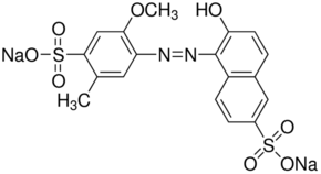 Allura Red Ac Grade: Analytical Standard