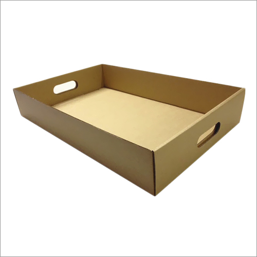 Corrugated Tray - Recycled Paper, Custom Sizes & Shapes, High Tear Strength, Lightweight, Eco-Friendly