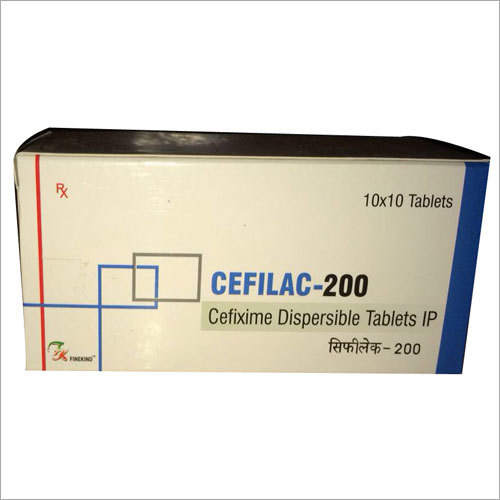 Cefixime Dispersible Tablets