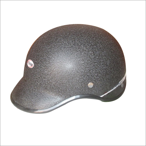 Black Mini Helmet - Premium Grade Material, Various Sizes & Colors | Lightweight, Comfortable Open Face Motorcycle Helmet