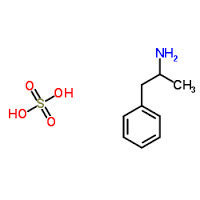 Amfetamine sulfate - reference spectrum