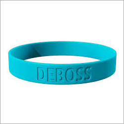 Debossed Silicone Wristbands