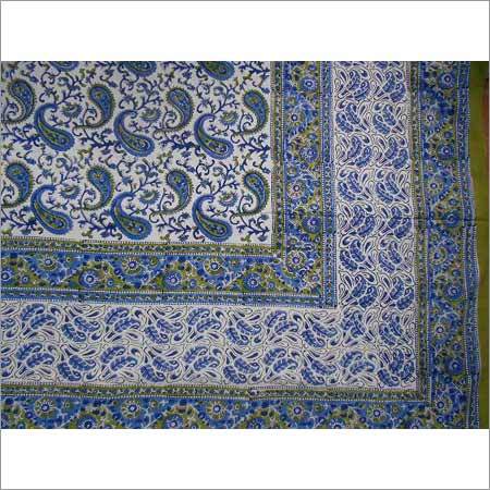 Multicolor Printed Double Bed Sheets