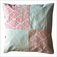 Cushion Cover Set - 100% Cotton, Square, Multicolor | Elegant Design With Intricate Prints For Home, Hotel And Decorative Use
