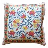 Silk Cushion Cover - 100% Pure Silk, Square Shape, Multicolor Printed Patterns | Soft, Shrinkage Proof, Colorfast, Elegant Home Decor