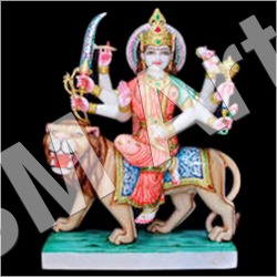 Marble Maa Durga Statues