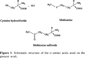 Amino acids in 0.1 mol/L hydrochloric acid