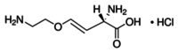 Aminoethoxyvinyl Glycine Hydrochloride C6h13n2o3+