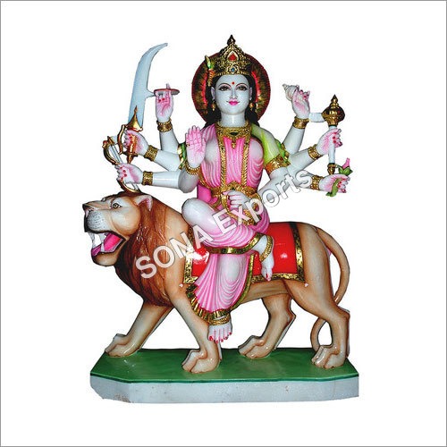 Makrana Marble Durga Murti