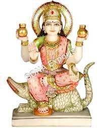 Marble Ganga Maa Statue