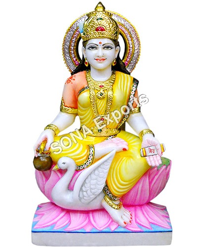 Marble Gayatri Murti