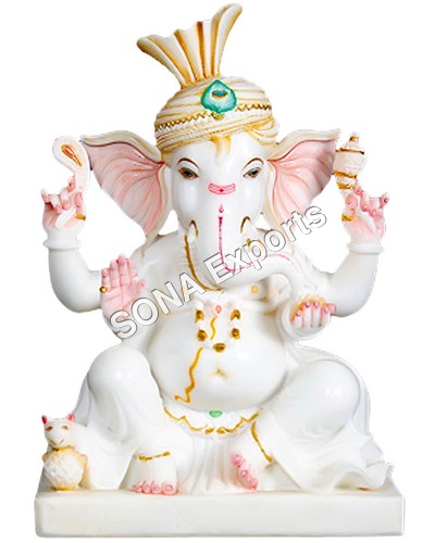 Marble Ganpati Statue