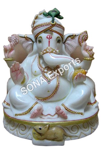 Premium Marble Ganesha idols
