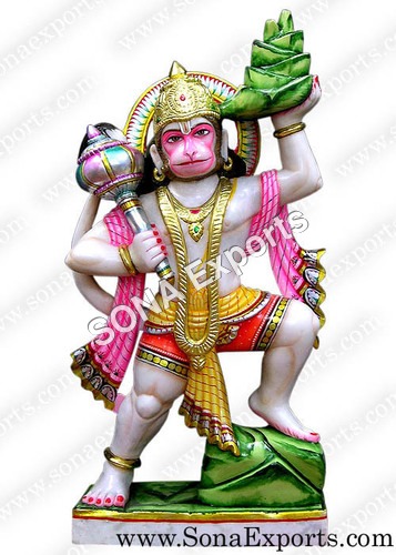 Marble Hanuman Statue