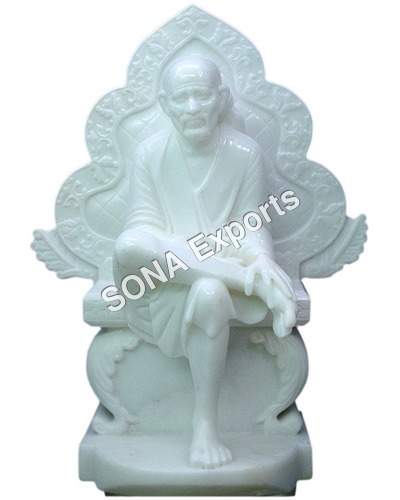 Marble Saibaba Statue