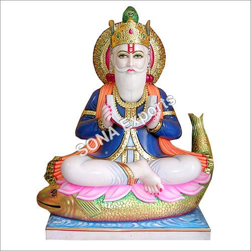 Marble Jhulelal Statues