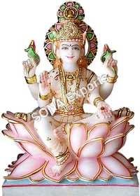 Marble Goddess Laxmi Idols