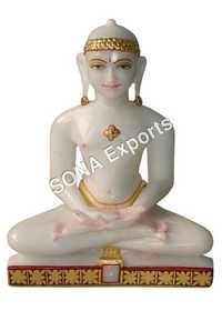 Marble Mahaveer Swami Statue