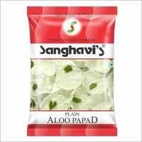 White Potato Papad Plain