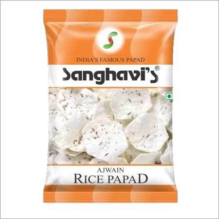 White Rice Papad Ajwain