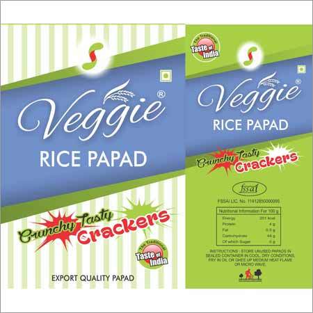 White Rice Papad