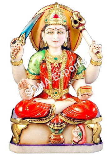 Marble Santoshi Maa Statue