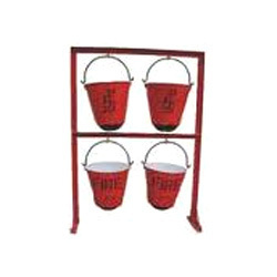 Fire Bucket Stand (Without Bucket By KT AUTOMATION PRIVATE LIMITED