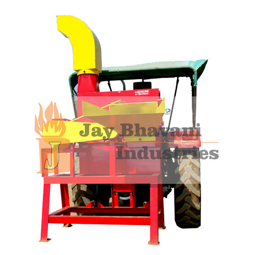 Blower type chaff cutter machine