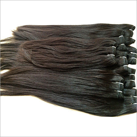 Raw Temple Straight Hair wefts