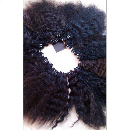 Multi Donor Curly Hair - Color: Black