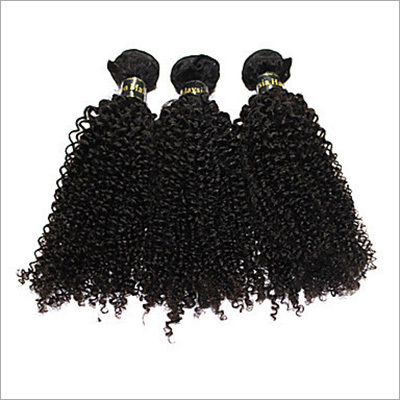 Black Indian Remy Spring Curly Hair