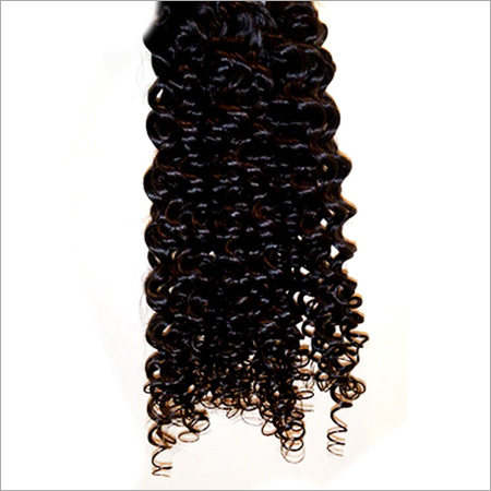 Black Indian Remy Deep Curly Hair