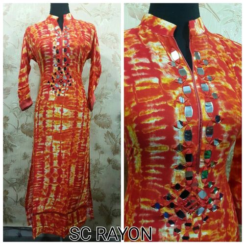 CASUAL WEAR INDO WESTERN KURTI
