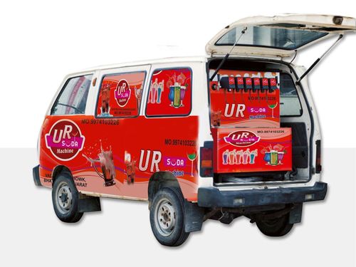 6+2 Mobile Van Soda Machine