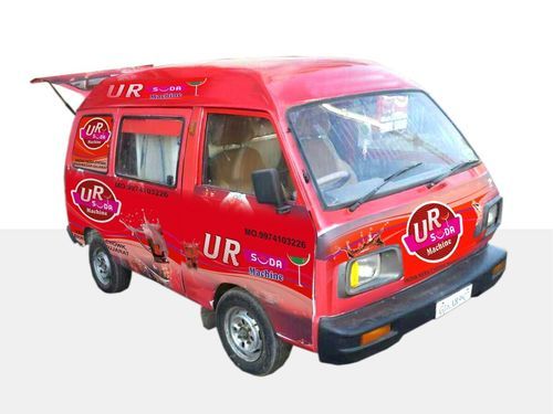 Mobile van soda fountain machine