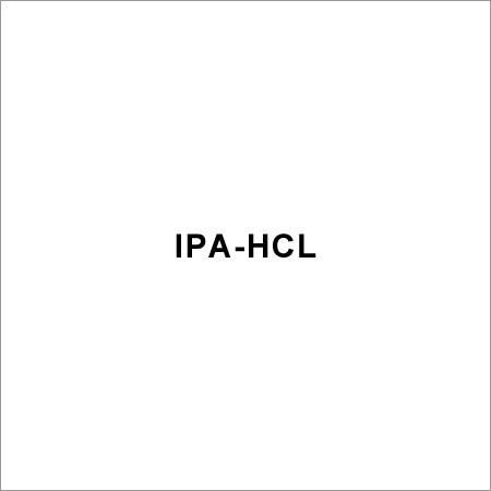 Isopropyl Alcohol HCL