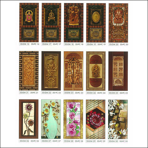 Premium Coated Doors 3D Digital