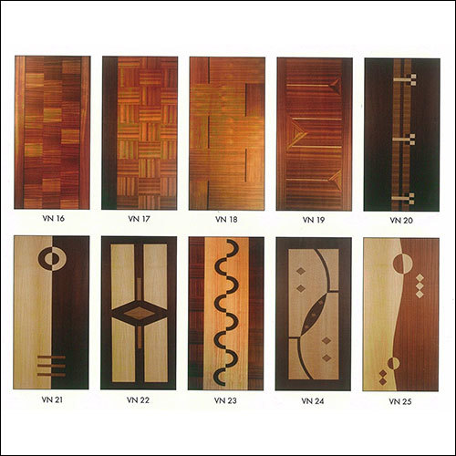 Veneer Doors Nature - Wood Veneer, 35mm Thickness, Lacquered Finish | Strong Finish, Smooth Surface, Intricate Looks